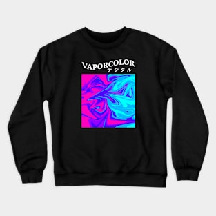 VaporColor Abstract Crewneck Sweatshirt